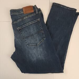 Lucky Brand 223 Straight Fit Jeans Stretch Denim Medium Wash Men's 36x30